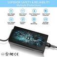 thumbnail image 4 of 15.6V 7.05A 110W CF-AA5713A M2 CF-AA5713A M1 AC Adapter Fit for Panasonic Toughbook CF-19 CF-31 CF-53 CF-52 CF-54 CF-33 CF-74 Laptop Charger 5.5 2.5mm, 4 of 4