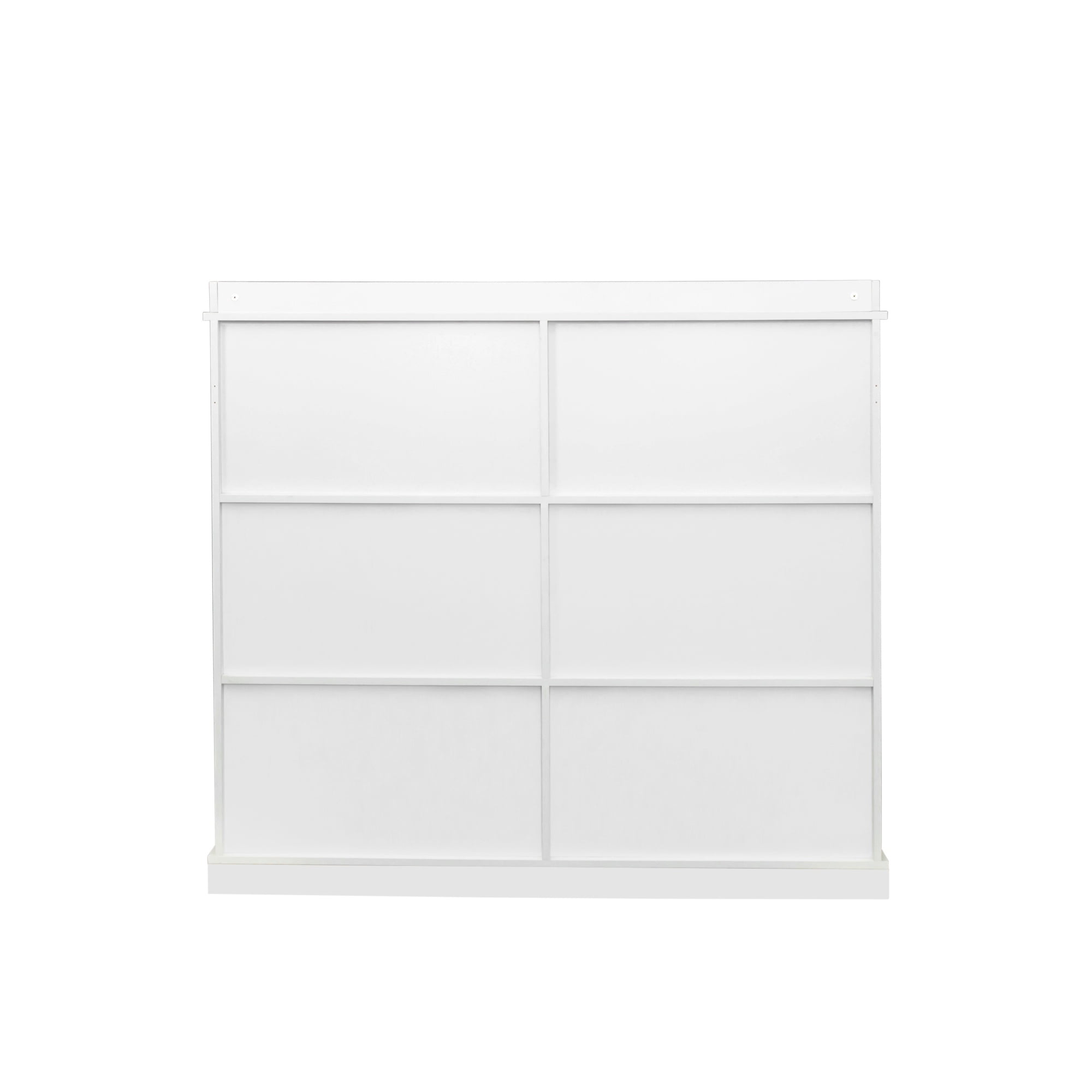 PORKISS 3 Tier Bookshelf, Wooden Bookcase with 10 Cube Storage Organizer, Freestanding Open Bookshelf for Bedroom, Living Room, Office, White