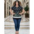 thumbnail image 2 of Blusa Moderna para Mujer, Corte Suelto y Cómodo con Diseño Estampado, Perfecta para Outfit Casual, 2 of 5