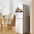 thumbnail image 4 of Tumotour Kitchen Refrigerator Magnetic Shelf Side Multifunctional Installation Spice Rack Cling Film Storage Hanging Shelf, 4 of 6