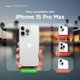 thumbnail image 2 of Funda protectora Elago compatible con iPhone 15 Pro Max, 2 of 6