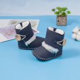 thumbnail image 3 of Infant Baby Boys Girls Cowboy Boots Tassel Snow Boots Warm Winter Fur Lining Newborn Prewalker Ankle Boot, 3 of 6