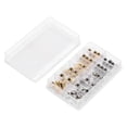 thumbnail image 2 of Watch Crowns Watch Crowns Lot Watch Parts 76pcs Watch Crown Assorted Parts Accessories 2.5T Steel Repair Replacement Tool Box, 2 of 8