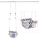 thumbnail image 5 of Asiento colgante ajustable para bebé, columpio infantil con silla de tela para interior/exterior, 5 of 8