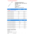 thumbnail image 2 of Transmission Oil Cooler Line 1 - Compatible with 2005 - 2007 Ford F-550 Super Duty - Autopart Premium, 2 of 2