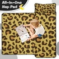 thumbnail image 4 of Yellow and Brown Of Leopard Print Toddler Nap Mats for Kids Preschool,Sleeping Mat Bag or Kids,Toddler Sleeping Bag,Toddler Nap Mat or Daycare, 4 of 6