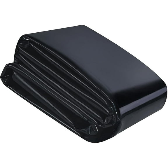Pond Liner, 20 Mil 7 x 10 Feet Pond Liners for Outdoor Ponds, Black HDPE Fish Pond Liner for Koi Ponds, Streams Fountains and Garden Waterfall