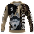 thumbnail image 5 of Sudadera con capucha con estampado 3D de perro chihuahua, husky, gran danés o beagle para mujer y hombre, chándal de calle, regalo de amor para perros, 5 of 5