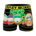 thumbnail image 2 of CRAZYBOXER Men's Underwear South Park Non-slip waistband Soft Boxer Brief Lightweight (2 PACK), 2 of 5
