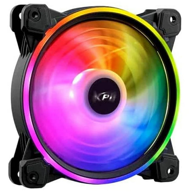 Ventilador XPG Hurricane 120mm ARGB PWM PC Gamer Silencioso 2000RPM Negro HURRICANE120ARGBPWM