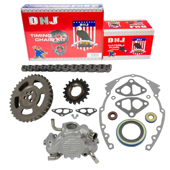 DNJ TK3199AWP Timing Chain Kit with Water Pump Fits Cars & Trucks 95-97 Chevrolet 5.7L V8 OHV