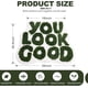 thumbnail image 2 of You Look Good Bath Mat, Cool Rugs for Bedroom Men, Suitable for y2k Room Decor, Hypebeast Room Decor, Bedroom Decor Aesthetic Cool Room Decor 25"x21", 2 of 5