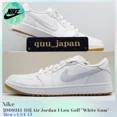 thumbnail image 1 of N I-K-E A i r-Jor-dan 1 Low Golf White Gum DD9315-111 Men's US4-14 NEW, 1 of 6