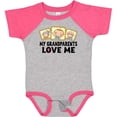 thumbnail image 3 of Inktastic My Grandparents Love Me Boys or Girls Baby Bodysuit, 3 of 5