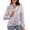 A1#Grey1633, variant on Wxolcjlv Women's Satin Moto Jacket Lapel Asymmetric Zip Long Sleeve Biker Jacket With Zipper Pockets