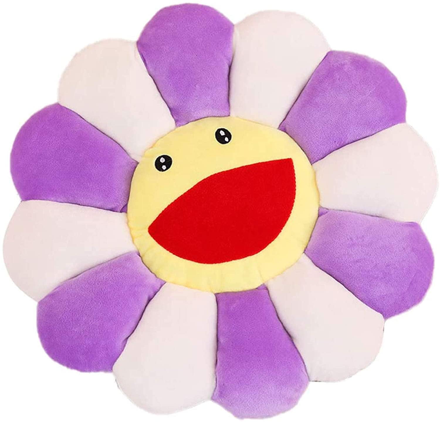 Plush Sunflower Throw Pillow, Smile Face Murakami Flower Floor Pillow,  Colorful Sun Flower Plush Toy, Pet Cushion Mat Pillow, Home Bedroom Shop  Restaurant Decor (Colorful) - Walmart.com