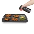 thumbnail image 3 of Evo 18/8 Stainless Steel Oil Sprayer, Non-Aerosol For Olive Oil, Cooking Oils And Vinegars, Black, 16-Ounce Capacity, For Grilling, Roasting, Air Frying, Baking And Salad Prep, 3 of 5