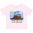 thumbnail image 3 of Inktastic I Love Trains Boys or Girls Toddler T-Shirt, 3 of 5