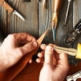 thumbnail image 2 of Miangastore 2Pcs Sewing Awls Leather Repair Tools Shoes Repair Awls Crochet Prickers, 2 of 8