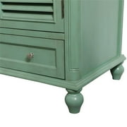 Elegant Lighting VF30536VM Rhodes 36 Free Standing Single Basin Vanity Set - Vintage Mint