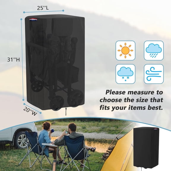2-Pack Wagon Cover for Wonderfold W2 & W4 Series