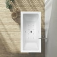 thumbnail image 5 of Vanity Art 67" x 32" Acrylic Freestanding Bathtub with Air Bubble System, VAB6814-L, 5 of 5