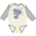 thumbnail image 3 of Inktastic Cute Manatees with Bubbles Boys or Girls Long Sleeve Baby Bodysuit, 3 of 5