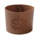 thumbnail image 5 of Cubierta de taza de café de cuero PU cubierta de taza de agua portátil antideslizante para senderismo Camping, 5 of 5