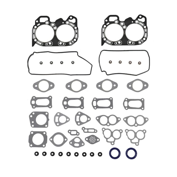DNJ HGS726 Graphite Cylinder Head Set Fits Cars & Trucks 85-94 Subaru DL GL 1.8L SOHC 8v