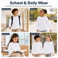 thumbnail image 6 of Boys Long Sleeve T Shirts Kids 5 Pack Cotton Crew Neck Tops Soft Toddler Clothes For 3T-12, 6 of 7