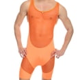 thumbnail image 2 of Ropa interior para hombre, chaleco moldeador, mono sexy, pijama moldeador de cuerpo de malla semitransparente para hombre, 2 of 5