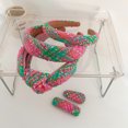 thumbnail image 2 of CSChome Hair Hoop Women Knitted Hair Hoop - Colorful Wool Knotted High Skull Top Headband, 2 of 6