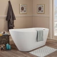 thumbnail image 5 of Altair Design Shaia 67" x 32" Freestanding Soaking Acrylic Bathtub in White, 5 of 7