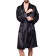 thumbnail image 5 of KapokDressy Mens Satin Robe,Soft Silk Long Sleeve House Kimono Bathrobe Sleepwear Loungewear,Robe or Robe Set, 5 of 5