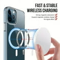 thumbnail image 4 of Luxury Plating Clear Magnetic For Wireless Charge Case For IPhone 14 13 12 11 Pro Max X XR XS 8 7 Plus Soft Silicone Cover, 4 of 5