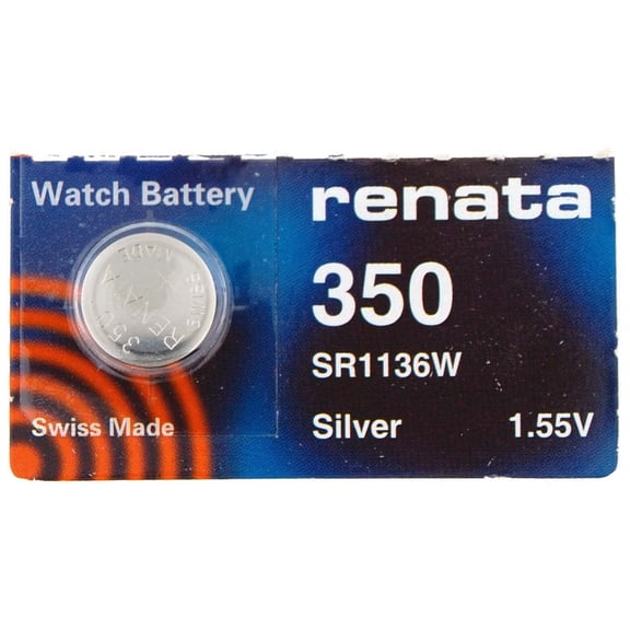 Renata Silver Oxide Watch Battery 350 SR1136W