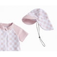 thumbnail image 7 of Gubotare Girls Swim Suit Baby Girl One-Piece Swimsuits Kid Summer Beach Sleeveless Bathing Suit 2T 3T (Pink,2-3 Years), 7 of 7