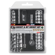Performance Tool W1177 47pc Socket & Bit Set
