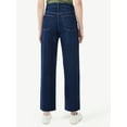 thumbnail image 3 of Free Assembly Women's High Rise Cropped Straight Jeans, 3 of 6