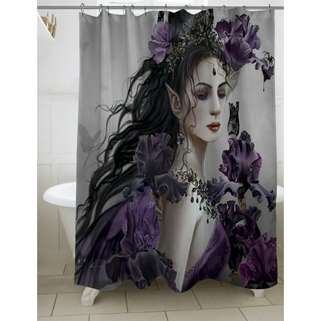 Thumbprintz Lirielle Shower Curtain, 71" x 74