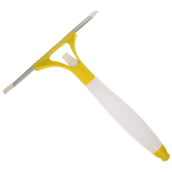 WHAMVOX Window Squeegee Cleaner Window Wiper Microfiber Scrubber with Spray Head for Bathroom Living Room(Random Color)