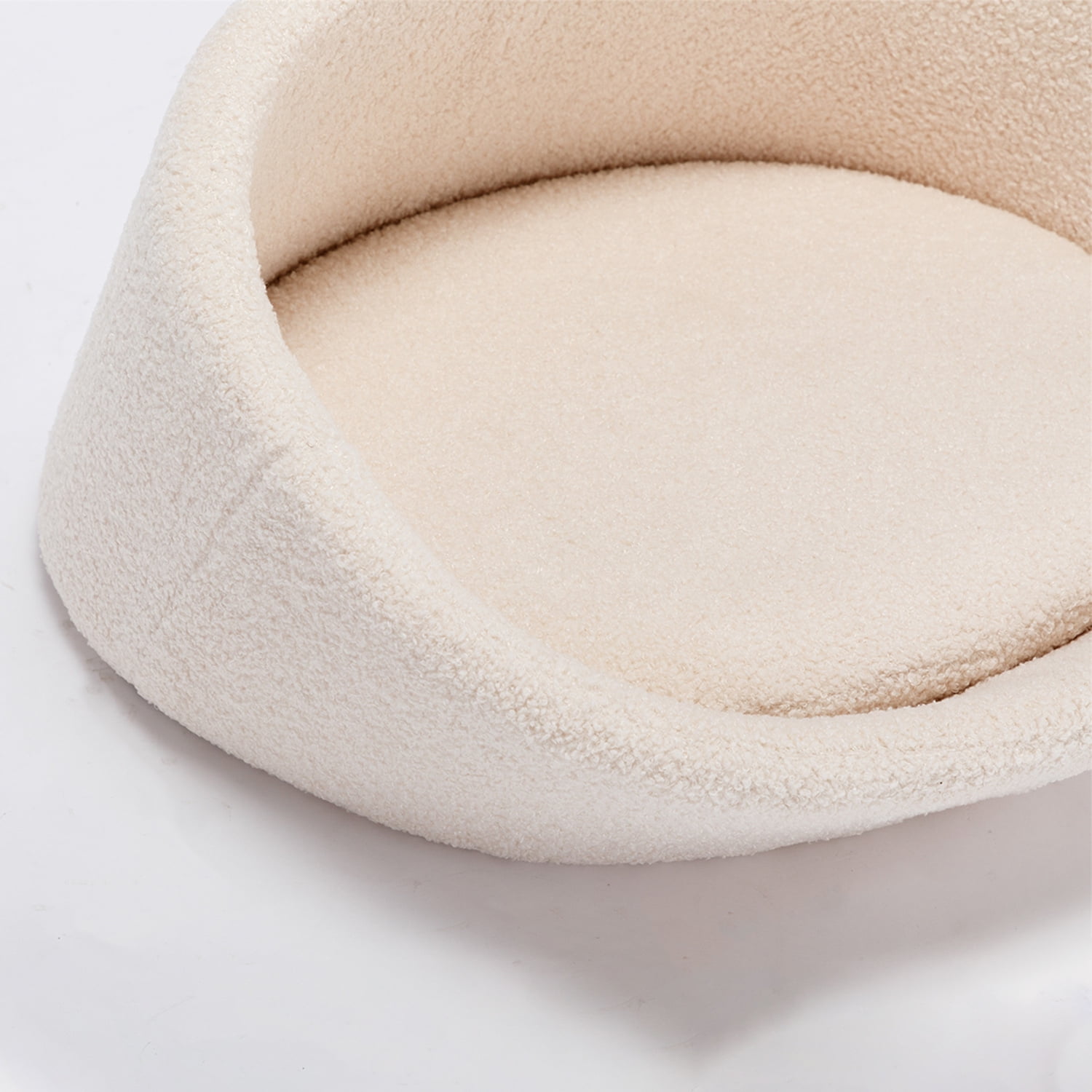 Pefilos 21" Dog Beds for Small Medium Dogs, Waterproof Memory Foam Indoor Pet Sofa Bed with Sides, Non-Slip Bottom Cat Couch Bed, Beige Pefilos 21" Dog Beds for Small Medium Dogs, Waterproof Memory Foam Indoor Pet Sofa Bed with Sides, Non-Slip Bottom Cat Couch Bed, Beige