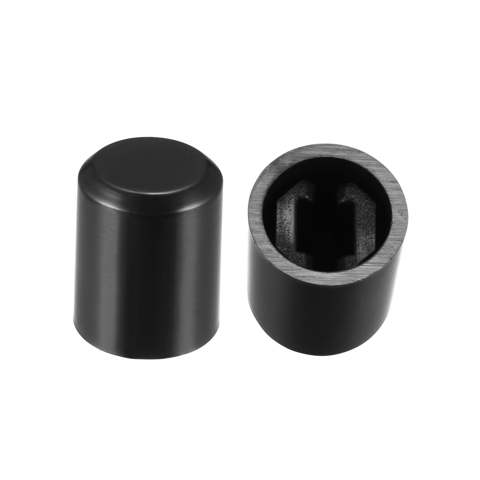 20 Pcs 3.1mm Hole Dia Plastic Push Button Tactile Switch Caps Cover