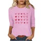 thumbnail image 3 of TaTaai Hoodies Shirts for Women Early Fall Long Sleeve Tops Vintage Graphic Outfits Tops Fashion Pullover Tees Gift, 3 of 5