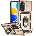 thumbnail image 4 of Estuche GANGXUN para Xiaomi Redmi Note 11 4G, soporte giratorio 360°, estilo mecánico y magnético, 4 of 5