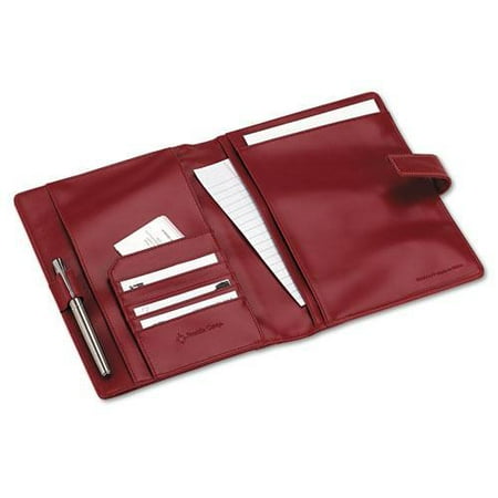 Franklin 33951 Simulated Leather Wirebound Planning System Cover, 6-3/4 x 9-1/2, Red
