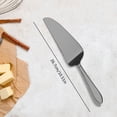 thumbnail image 2 of Stainless Steel Cake Server, Cake Pie Server, 2 In 1 Cake Cutter Server, Cake Cutter for Wedding, Thickened Dessert Slicing Tool, Non Stick Dessert Serving Knife, Pizza Pastry Cake Slicer,Black, 2 of 6