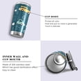 thumbnail image 3 of GZHJMY Cartoon Truck Cars Travel Mug Insulated Tumbler with Lid and Straw Cute Bus Stainless Steel Vacuum Keeps Drinks Cold, 3 of 7