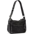 thumbnail image 2 of LHSHIDU Women's Retro Large Canvas Denim Shoulder Bag Denim Crossbody Handbags Casual Style Lightweight Tote Purse, 2 of 7