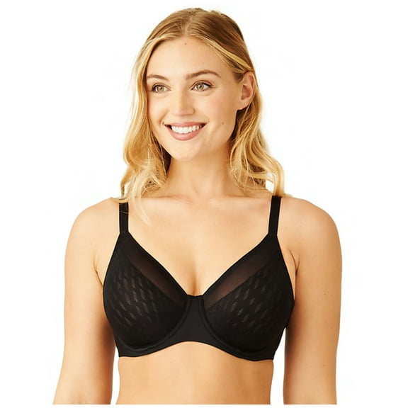 Wacoal Elevated Allure Seamless Underwire Bra (855336),34G,Black